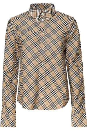 Burberry Camicia in cotone a quadri