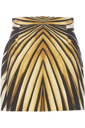 Roberto Cavalli Minigonna Ray Of Gold