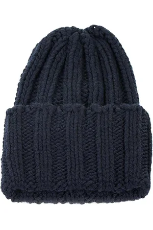 INVERNI Berretto In Cashmere Blu Navy