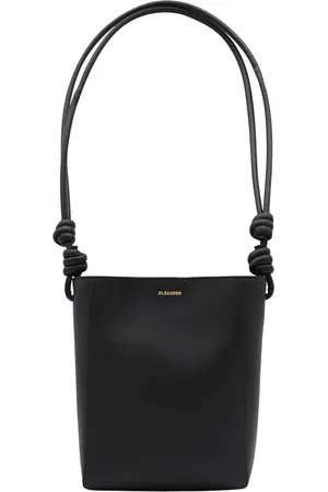 Jil Sander Borsa a tracolla in pelle nera