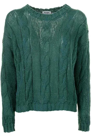 Base London Maglia Girocollo Treccia