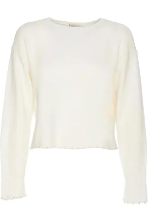 Twin-Set Maglia Bianca