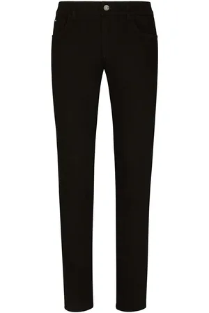Dolce & Gabbana Jeans skinny con patch logo