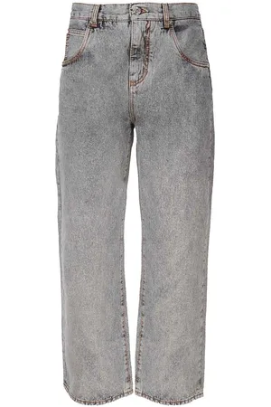 Etro Jeans In Cotone Con Lavaggio Schiarito