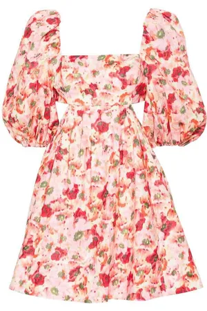 ZIMMERMANN MiniVestito con cut-out Lightburst