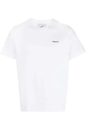 COPERNI T-shirt squadrata con logo lavato