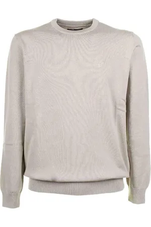Barbour Maglia Girocollo Beige