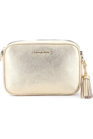 Michael Kors Tracolla Ginny in pelle laminata