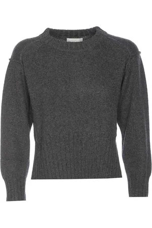 Loulou Studio Loulou Anthracite Melange Lian Pullover