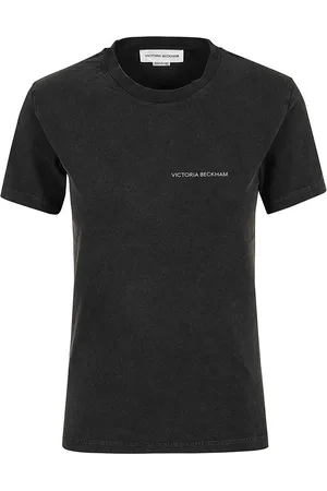 Victoria Beckham Shrunken Logo Tee