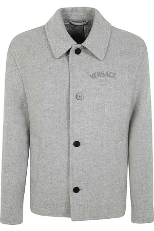 VERSACE Giubbotto in lana pesante
