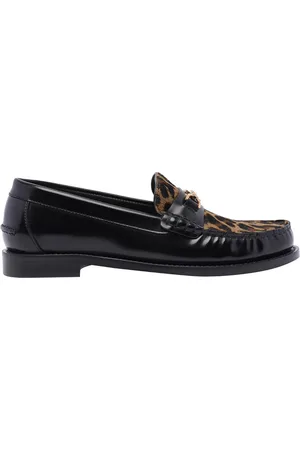 VERSACE Mocassini Medusa 95 leopardati