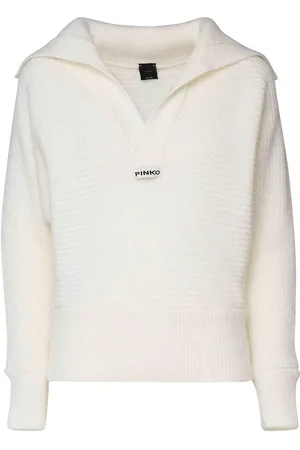 Pinko Maglione in lana con racchette da neve