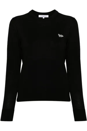 Maison Kitsuné Maglione in lana di baby volpe