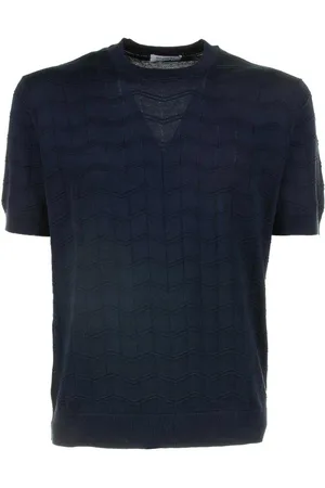 Paolo Pecora T-Shirt In Cotone E Seta