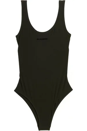 Jil Sander Un costume da bagno con logo