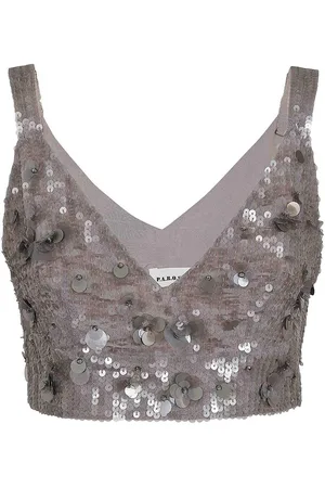 P.A.R.O.S.H. P. A.R. O.S. H. Paillettes complete con ritaglio superiore