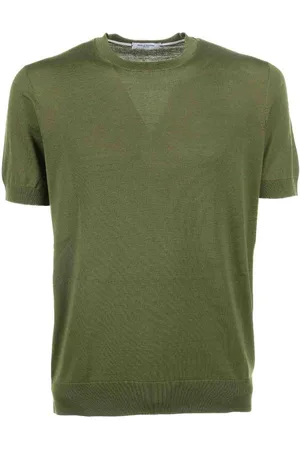 Paolo Pecora T-Shirt In Cotone E Seta