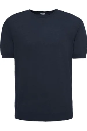 Malo T-Shirt Blu Marino In Cotone