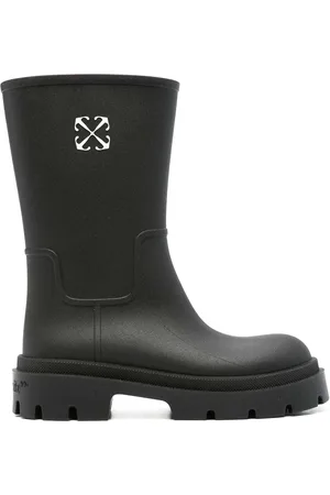OFF-WHITE Stivali con motivo freccia