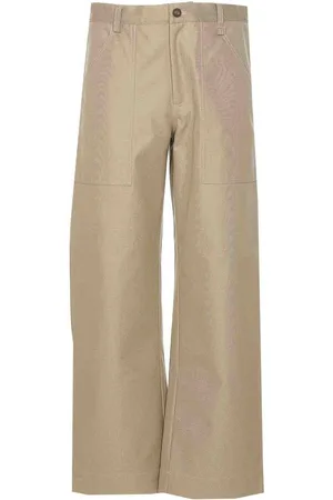Maison Kitsuné Pantaloni con zip e bottoni