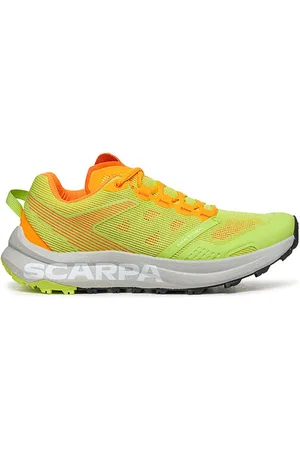 Scarpa Sneakers Spin Planet gialle/arancioni