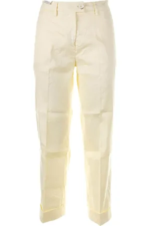 RE-HASH Pantalone Chino Vaniglia