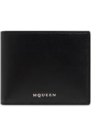 Alexander McQueen Portafoglio In Pelle Di Vitello Con Logo