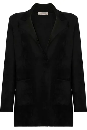 D.EXTERIOR Blazer monopetto in velluto