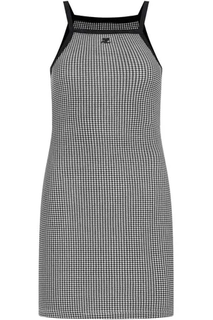 Courrèges Abito Mini Pied De Poule