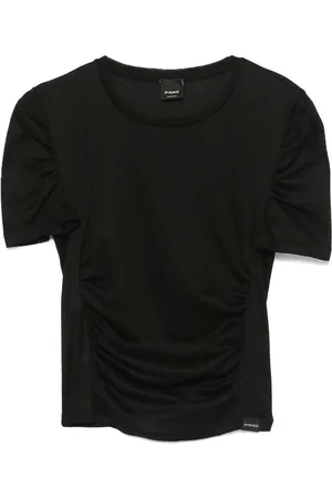 Pinko T-shirt Martello con dettagli increspati