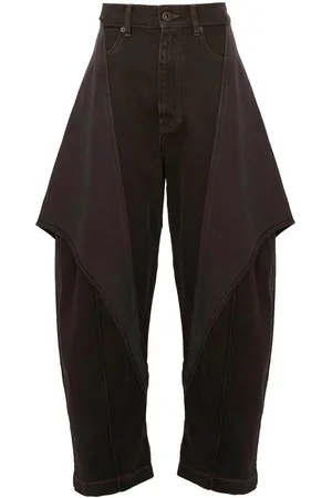 J.W.Anderson J. W. Anderson Jeans scolpiti cropped
