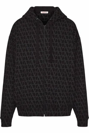 VALENTINO GARAVANI Felpa con cappuccio in cotone