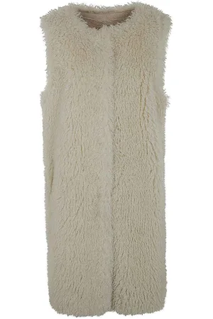 BETTA CORRADI Gilet lungo reversibile