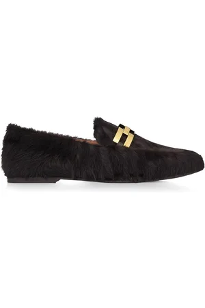 Aquazzura Mocassino Brandi peloso