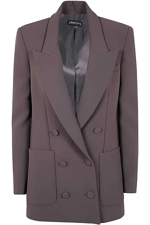DRHOPE Cappotto doppiopetto sopra