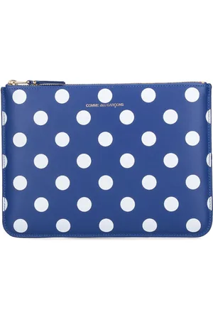 Comme des Garçons Portafoglio Zip A Pois