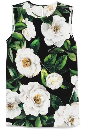 Dolce & Gabbana Top con stampa Gardenia