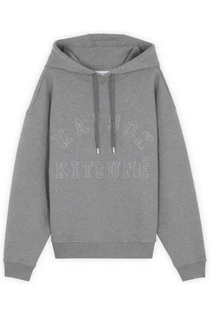 Maison Kitsuné Felpa con cappuccio universitaria