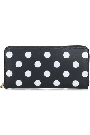 Comme des Garçons Portafoglio Zip A Pois