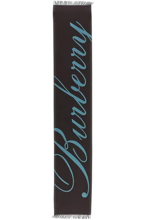 Burberry Sciarpa Con Logo