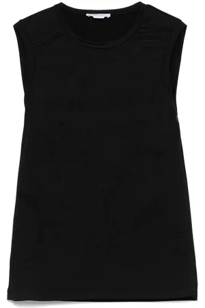 Alexander McQueen Top con pizzo