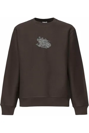 Burberry Felpa Cavaliere In Cotone