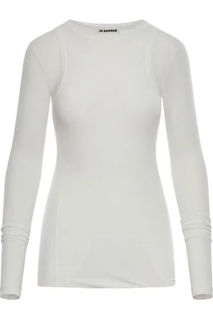 Jil Sander T-shirt in cotone multistrato