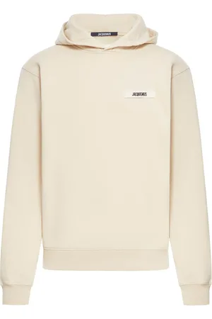 Jacquemus Felpa con cappuccio in gros grain