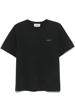 COPERNI T-shirt squadrata con logo lavato