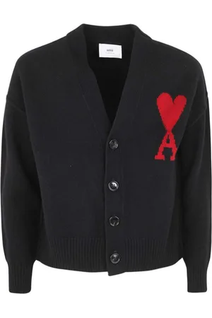 Ami Cardigan rosso dell