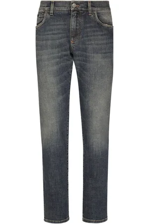 Dolce & Gabbana Jeans in denim a gamba larga