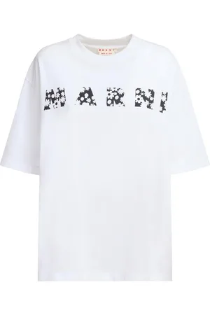 Marni T-Shirt Logo Ricamo