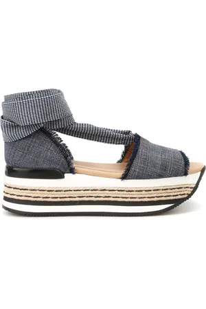 Hogan Sandali espadrillas flatform H360